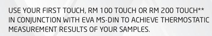 EVA MS-DIN Operational with the MS-DIN measuring geometries